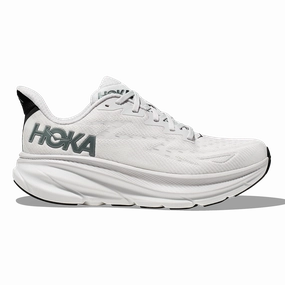 Hoka Clifton 9 - Nimbus Cloud - Steel Wool Slip-on waterproof Crocs