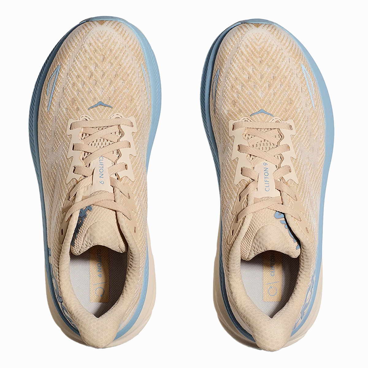 Hoka Clifton 9 - Oak - Alabaster Performance running shoes