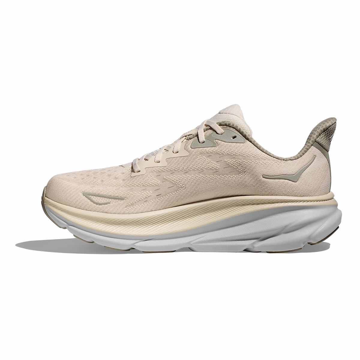 Hoka Clifton 9 - Oat Milk - Barley Performance running shoes