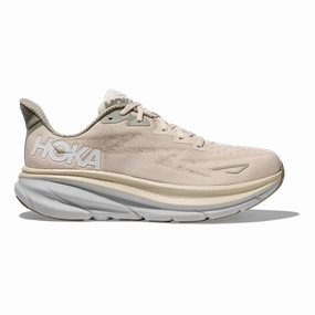 Hoka Clifton 9 - Oat Milk - Barley Slip-on waterproof Crocs