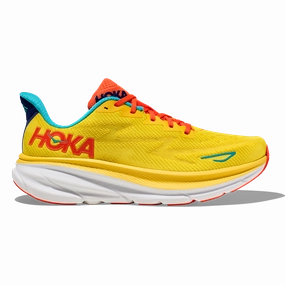 Hoka Clifton 9 - Passion Fruit - Maize Slip-on waterproof Crocs