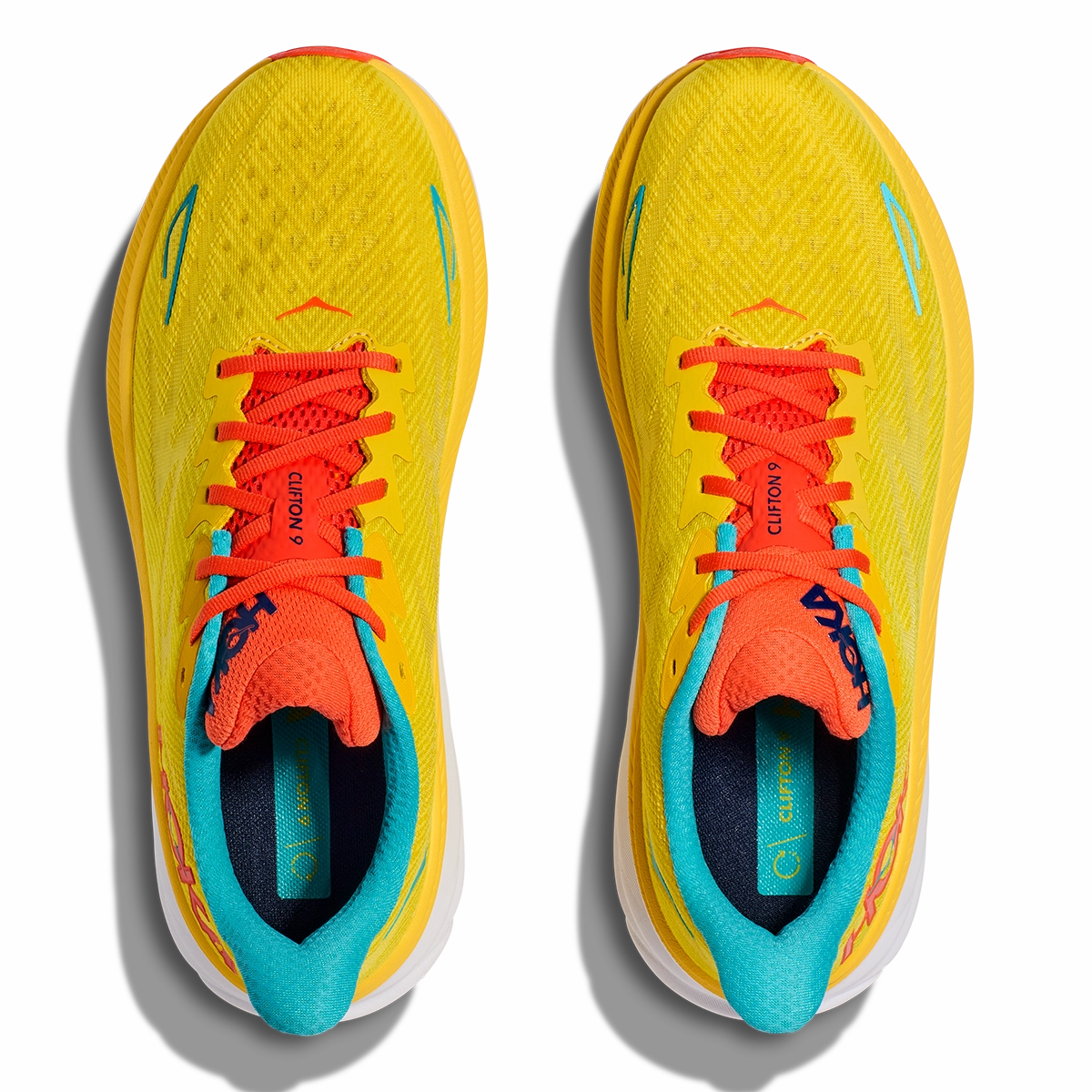 Hoka Clifton 9 - Passion Fruit - Maize Performance running shoes
