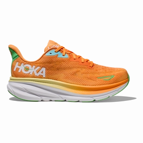Hoka Clifton 9 - Solar Flare - Sherbet Slip-on waterproof Crocs