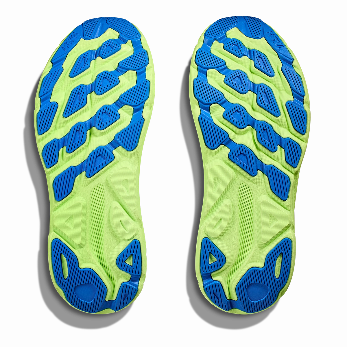 Hoka Clifton 9 - Stardust - Electric Cobalt Performance running shoes