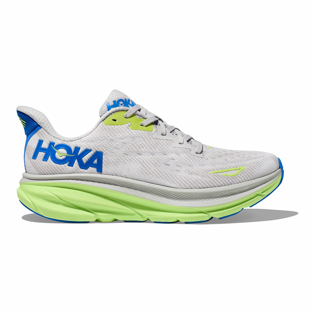 Hoka Clifton 9 - Stardust - Electric Cobalt Slip-on waterproof Crocs