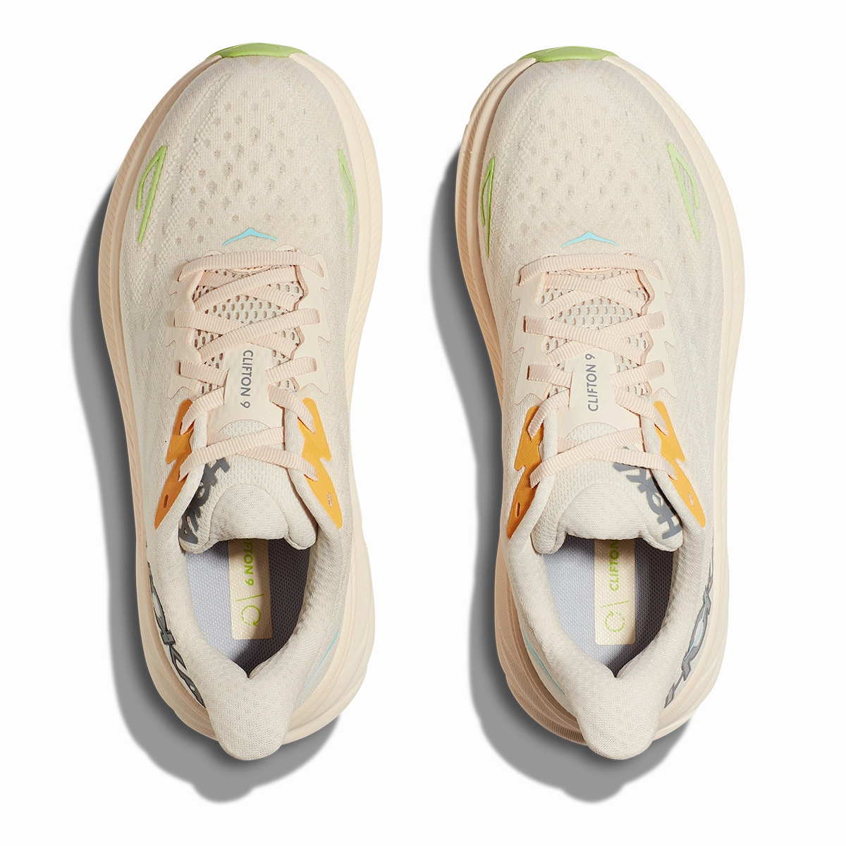 Hoka Clifton 9 - Vanilla - Astral Performance running shoes