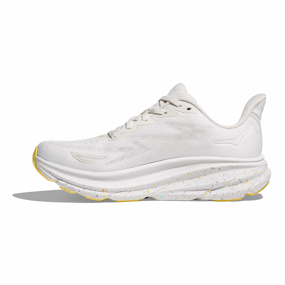 Hoka Clifton 9 - White - Lemonade Performance running shoes