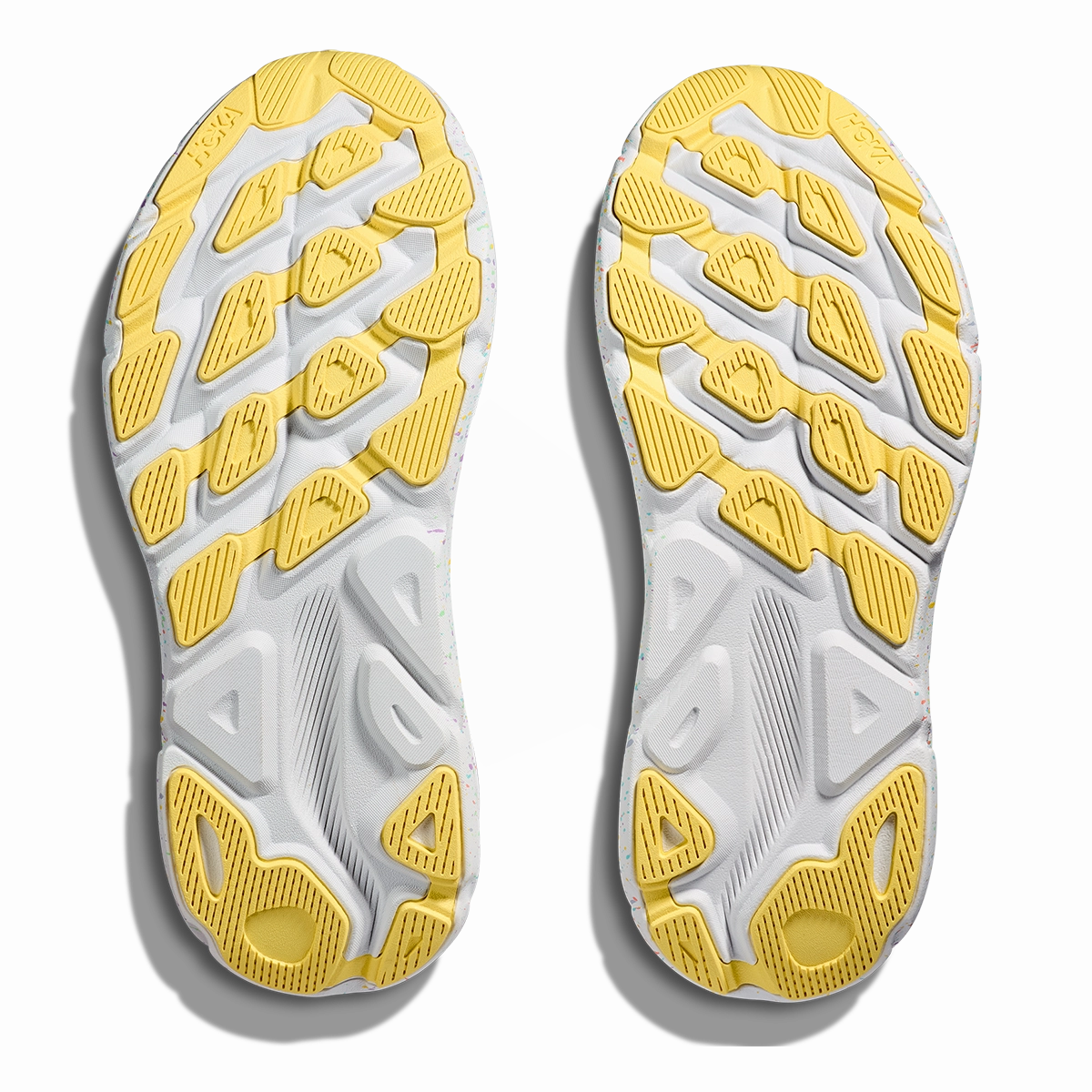 Hoka Clifton 9 - White - Lemonade Performance running shoes