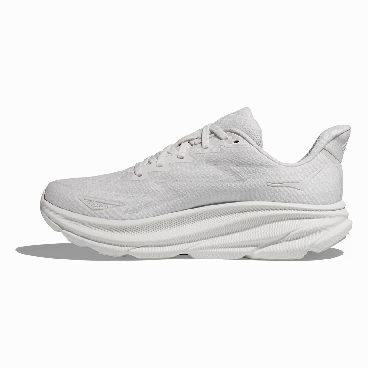 Hoka Clifton 9 - White - White Performance running shoes
