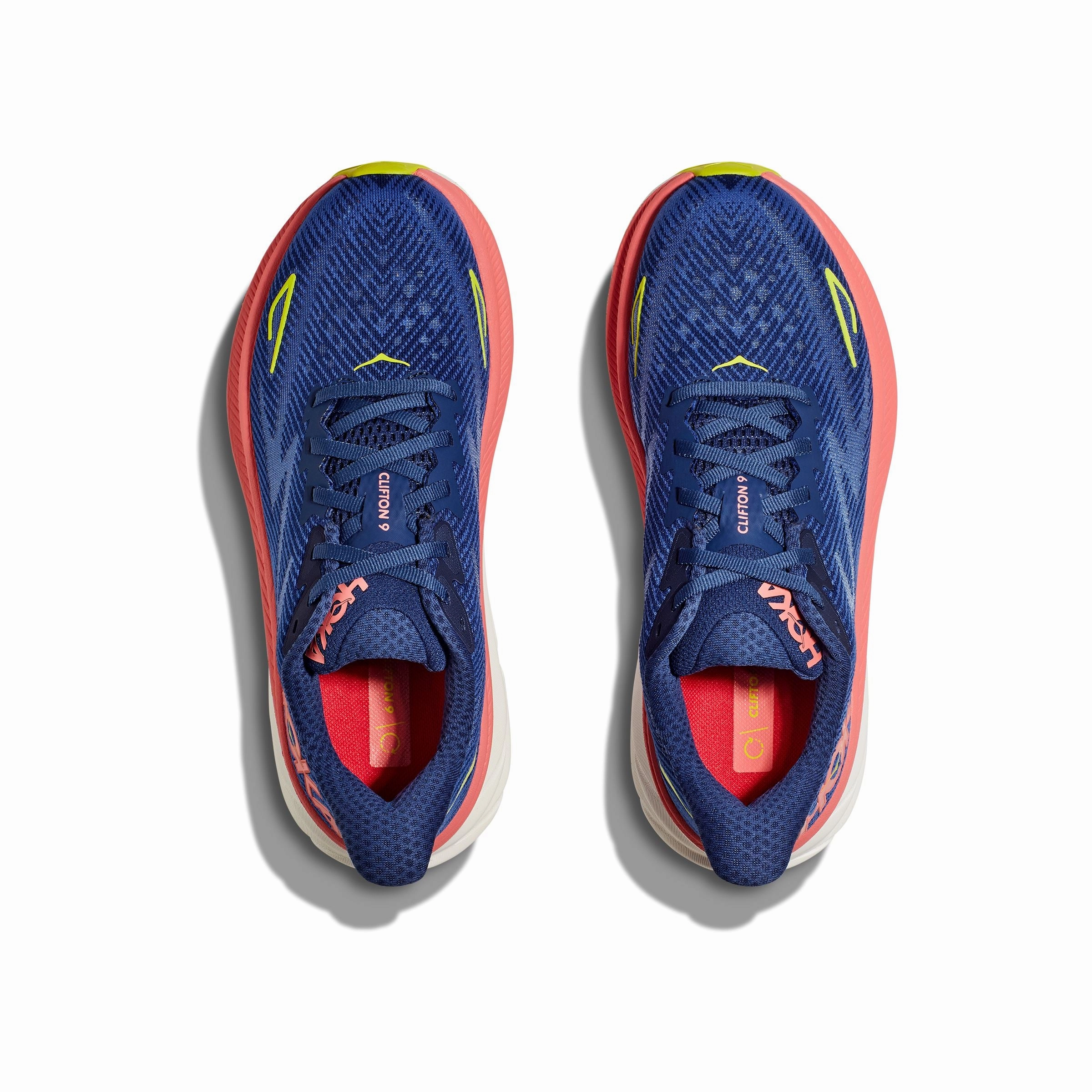 HOKA CLIFTON 9 WOMEN'S MEDIUM AND WIDE - FINAL SALE! Hoka high-cushion running shoes