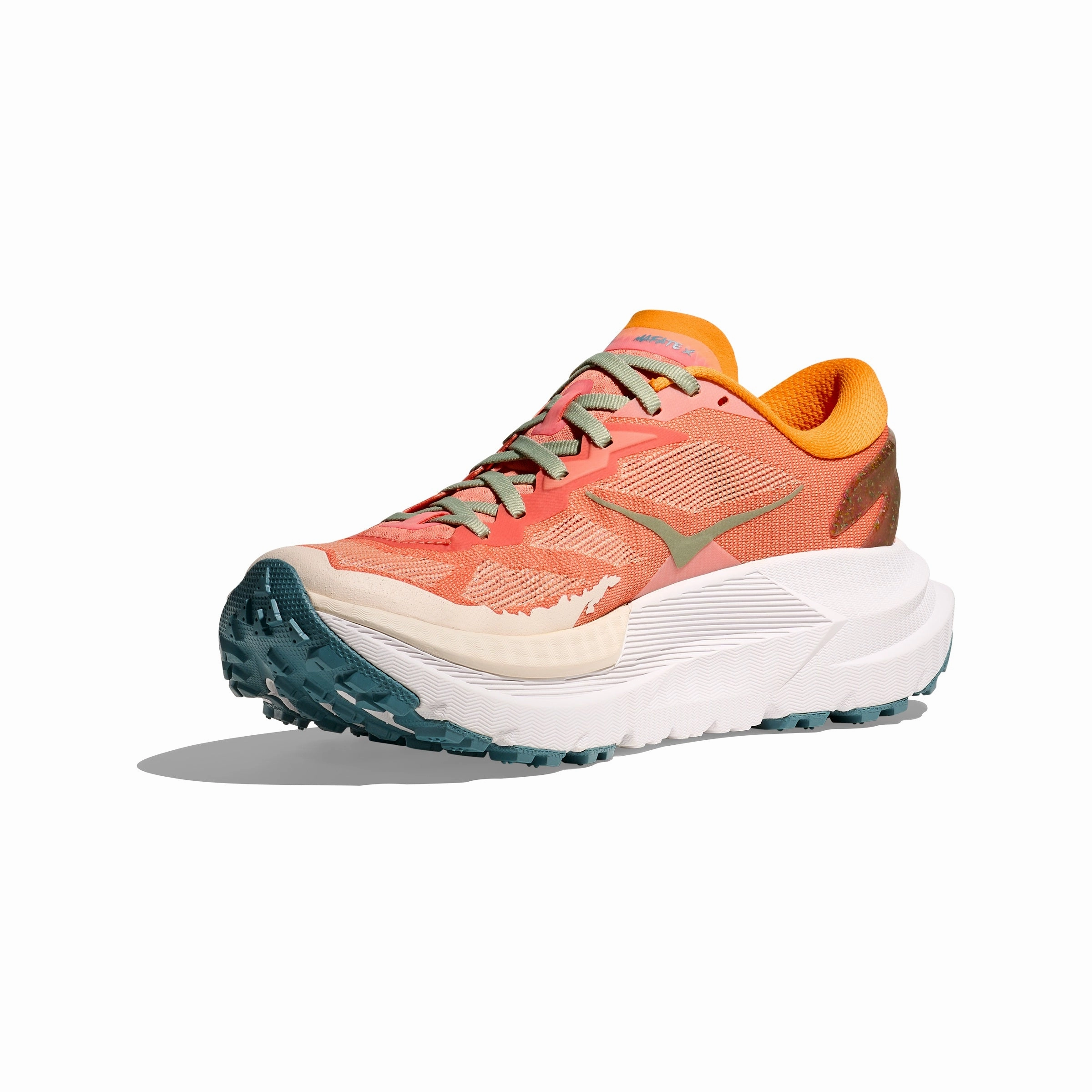 Hoka Mafate X | Feldspar / Mountain Fog | Womens Hoka versatile athletic footwear