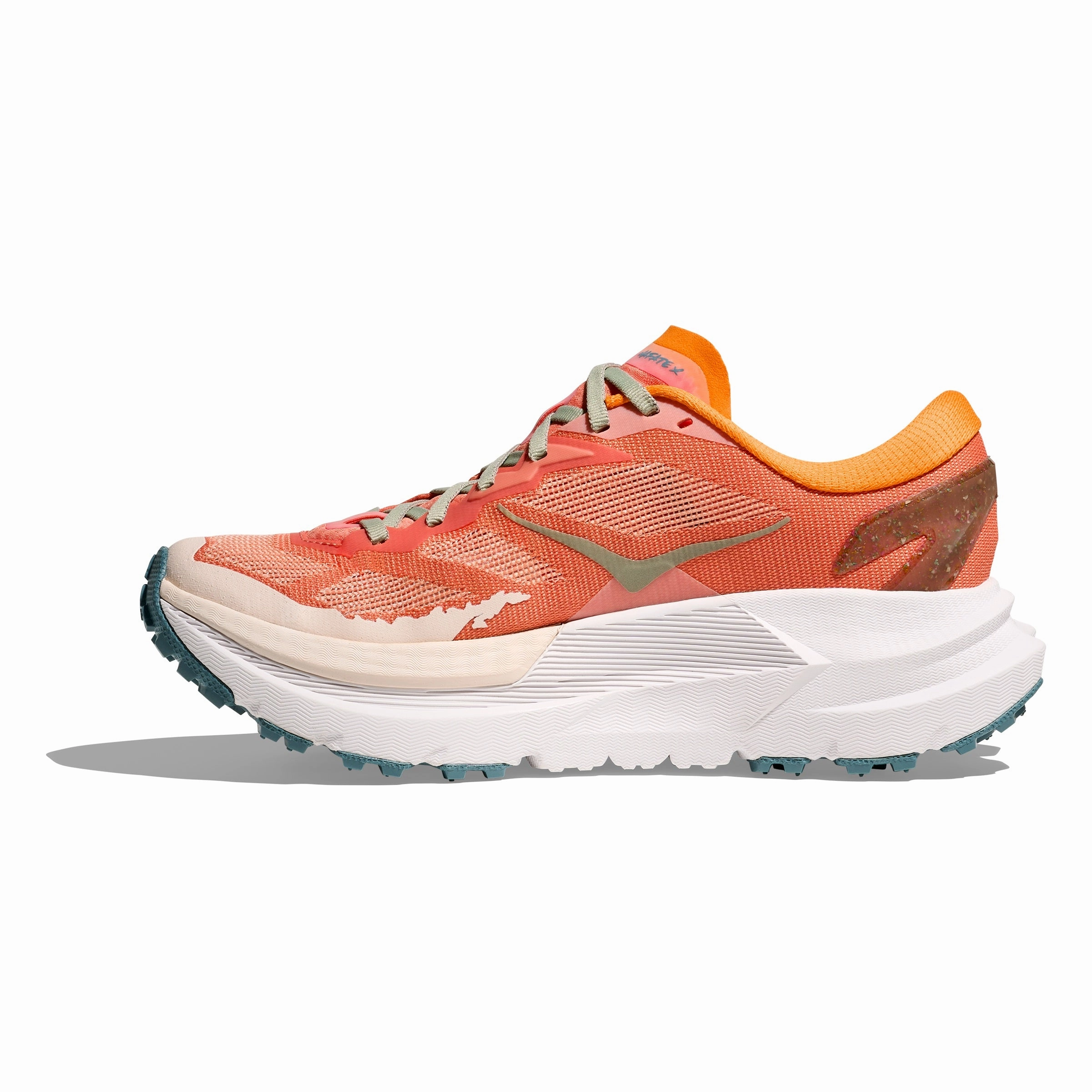 Hoka Mafate X | Feldspar / Mountain Fog | Womens Hoka versatile athletic footwear