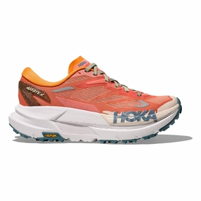 Hoka Mafate X | Feldspar / Mountain Fog | Womens Hoka everyday athletic sneakers for recovery