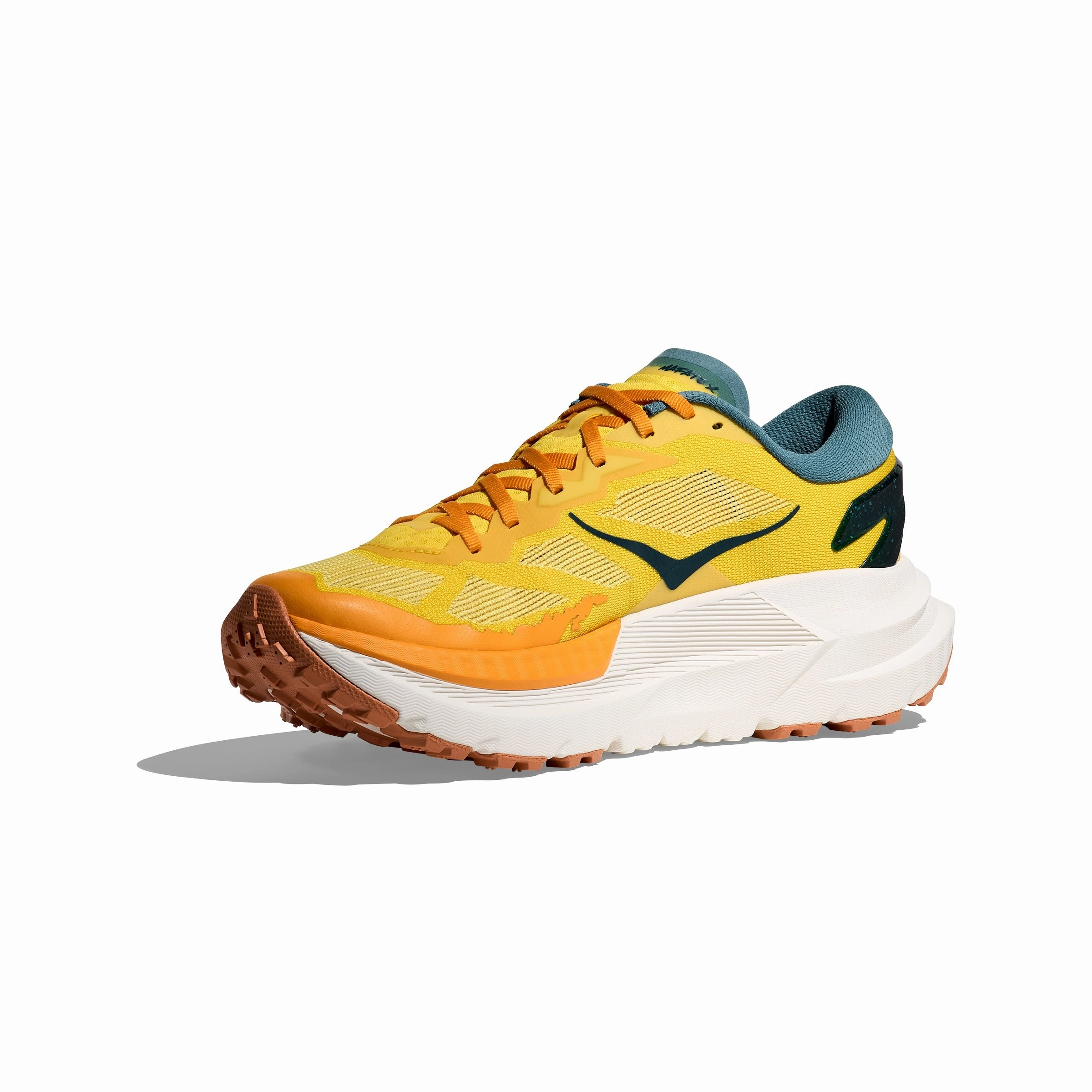 Hoka Mafate X | Zest / Mountain Fog | Mens Hoka versatile athletic footwear