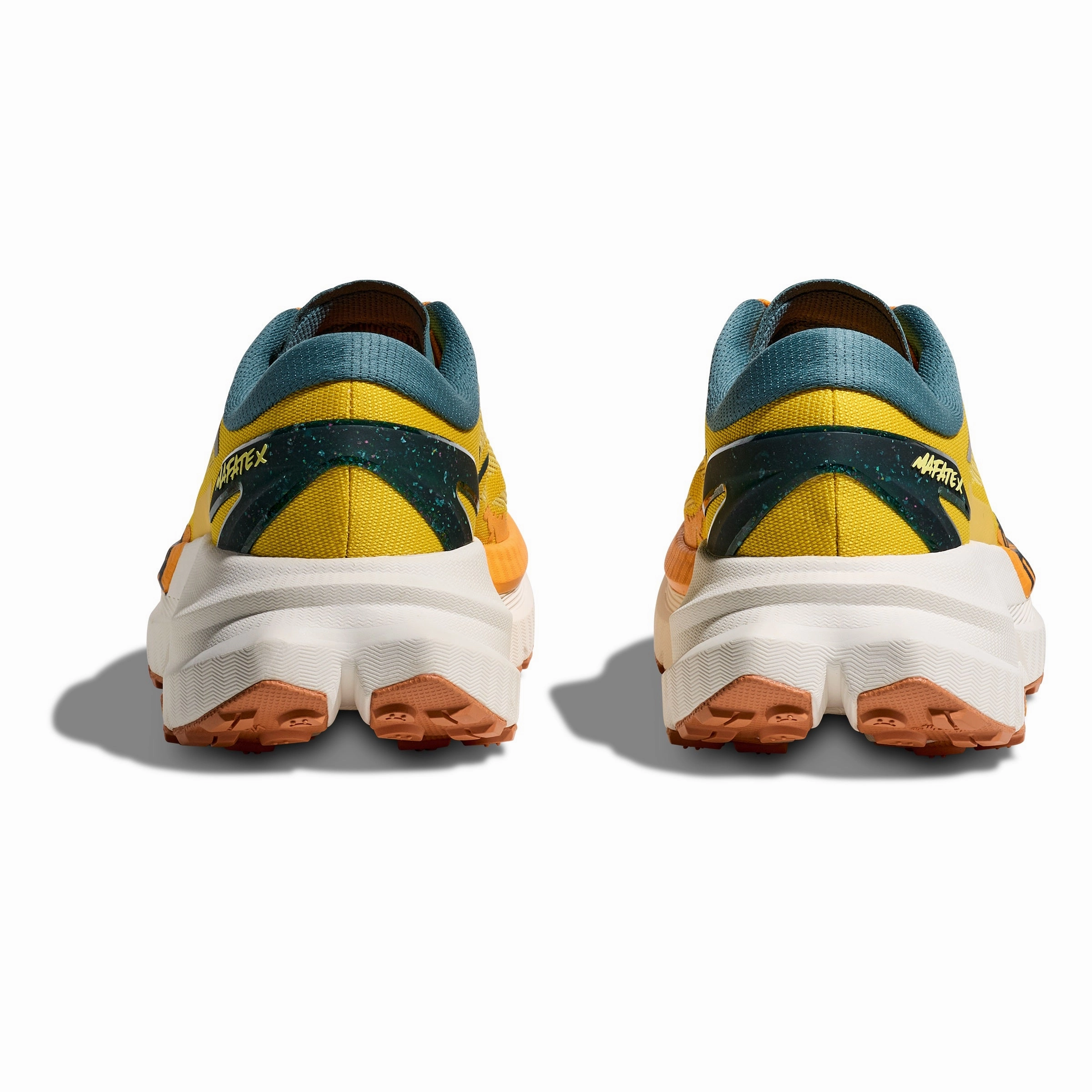 Hoka Mafate X | Zest / Mountain Fog | Mens Hoka versatile athletic footwear