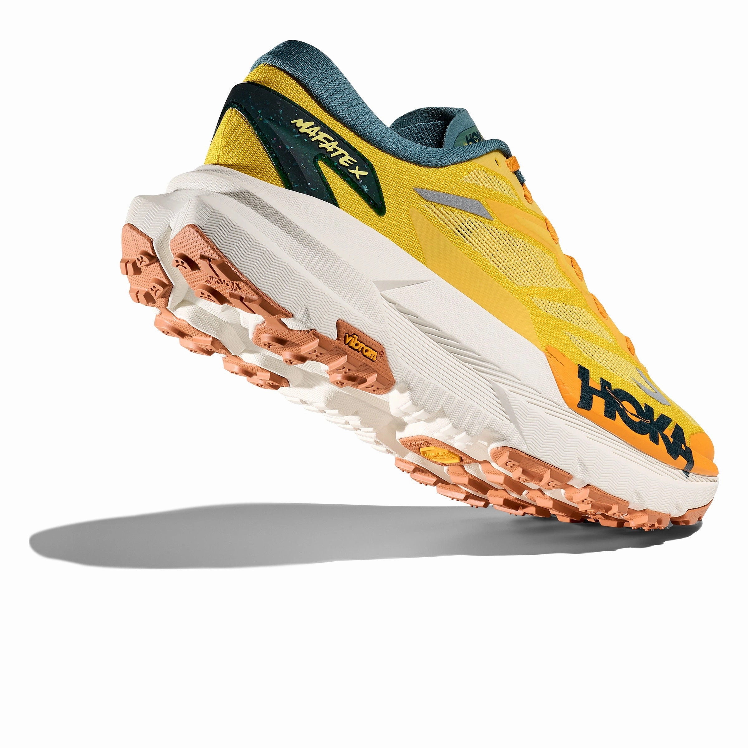 Hoka Mafate X | Zest / Mountain Fog | Mens Hoka versatile athletic footwear