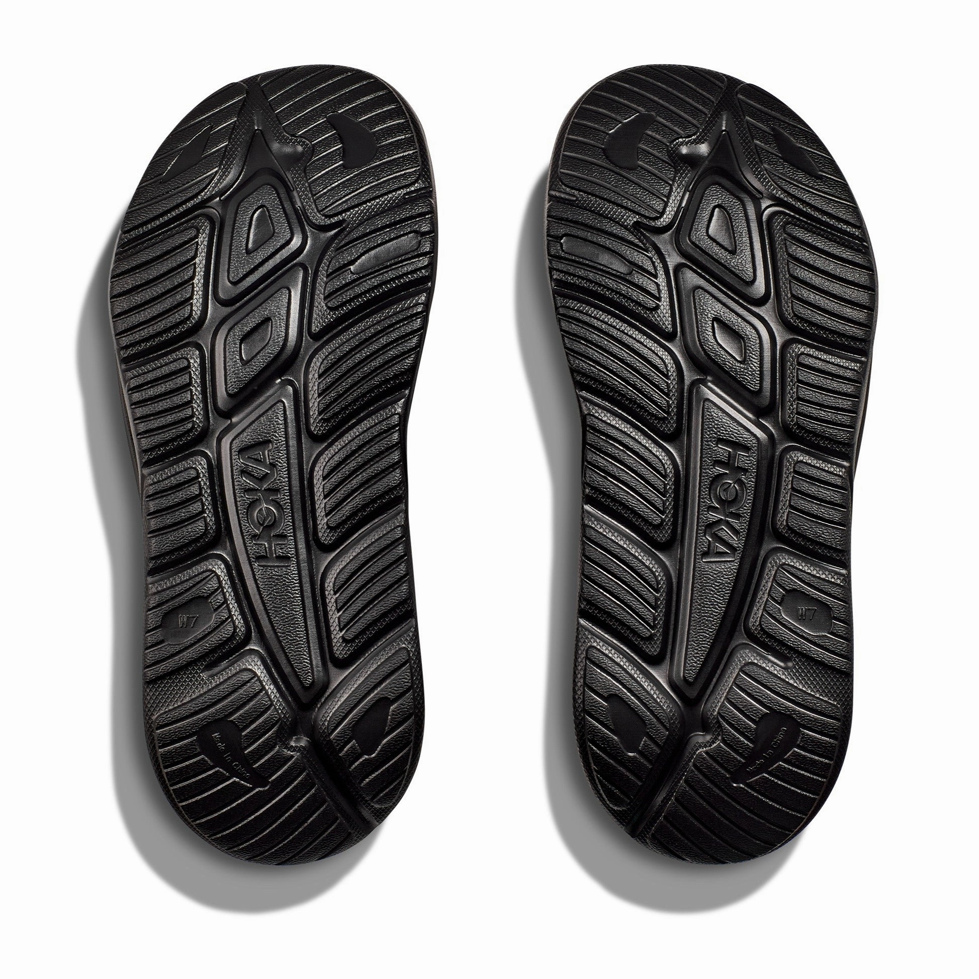 Hoka Ora Athletic Slide | Black / White | Unisex Hoka versatile athletic footwear