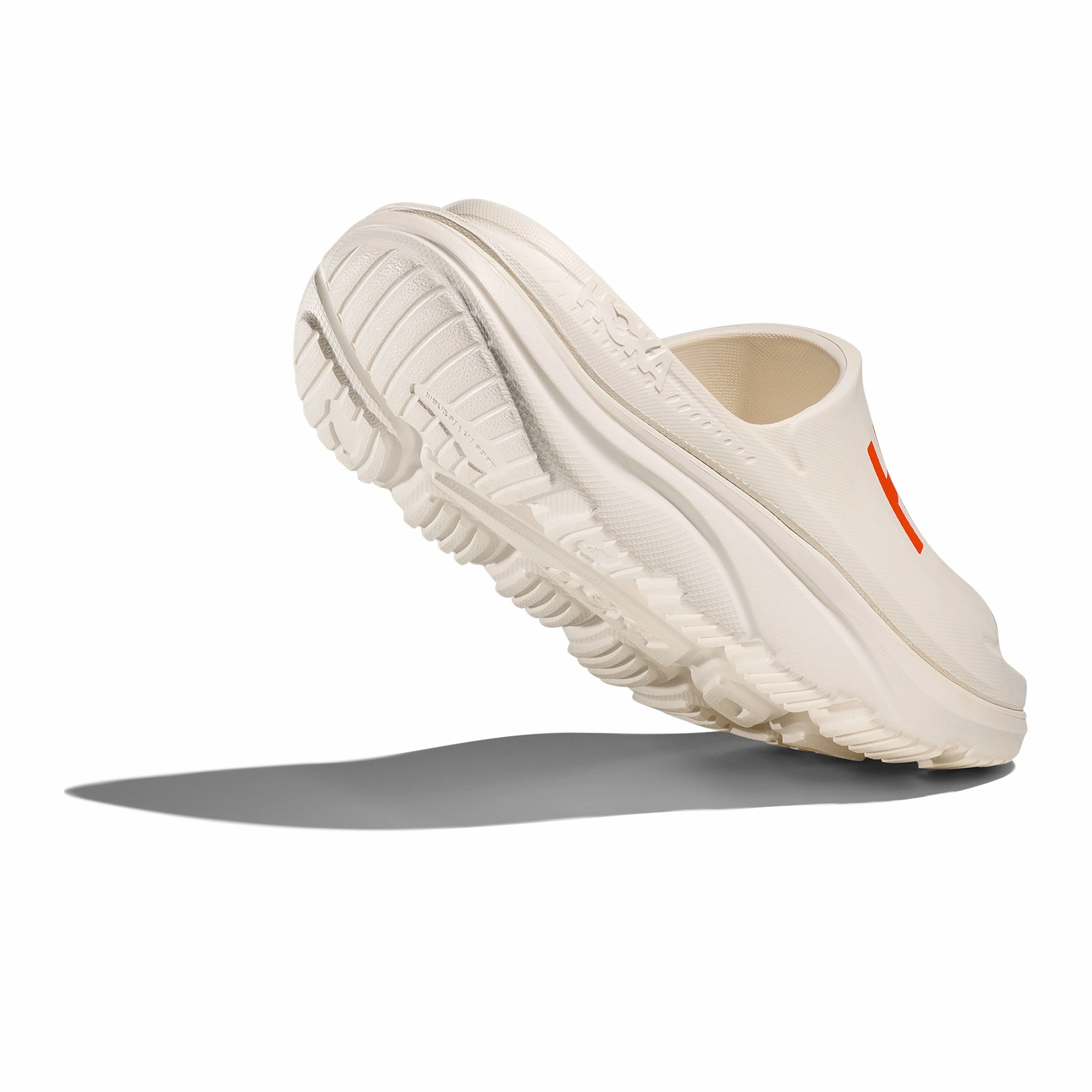 Hoka Ora Athletic Slide | Frost / Lava | Unisex Hoka versatile athletic footwear
