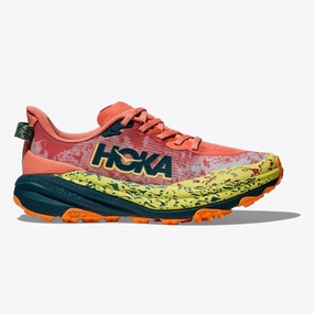 Hoka Speedgoat 6 | Feldspar / Blue Twilight | Womens Hoka everyday athletic sneakers for recovery