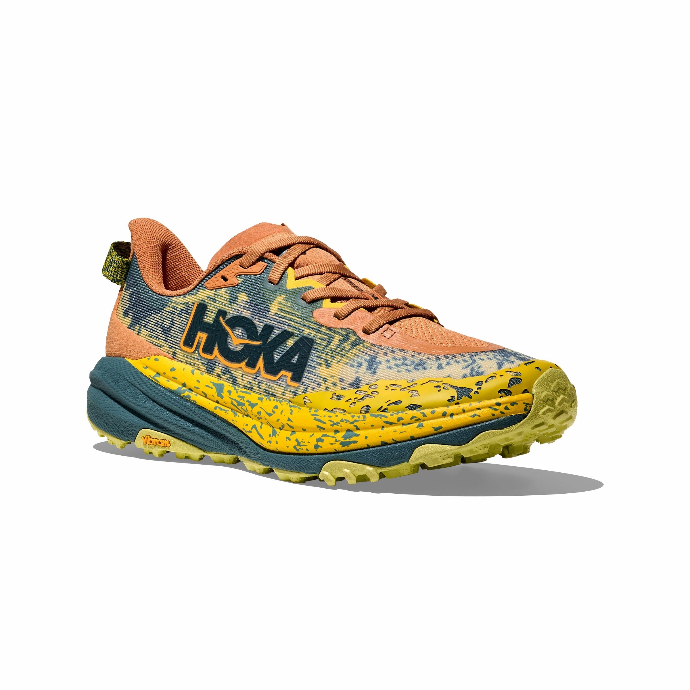 Hoka Speedgoat 6 | Terra Cotta / Mountain Fog | Mens Hoka versatile athletic footwear