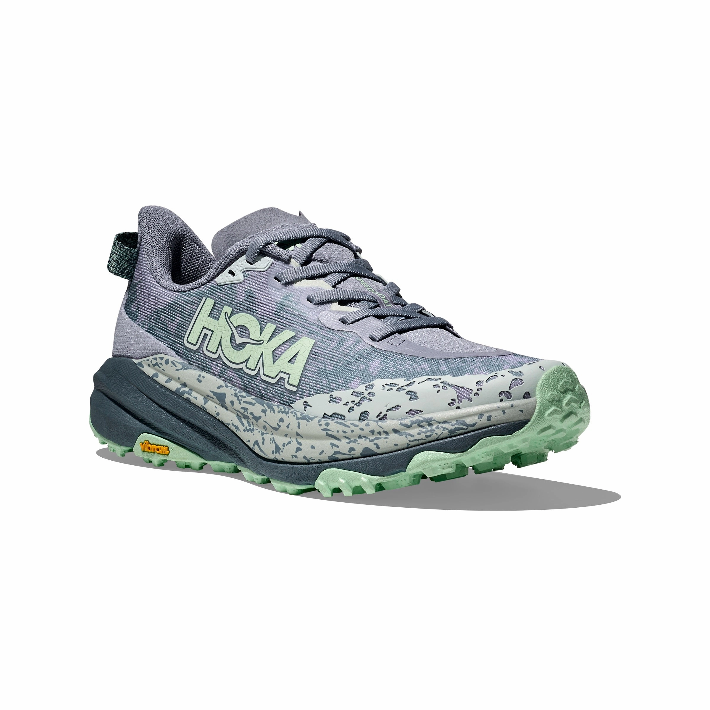 Hoka Speedgoat 6 Wide | Moonlight / Thunder Cloud | Womens Hoka versatile athletic footwear
