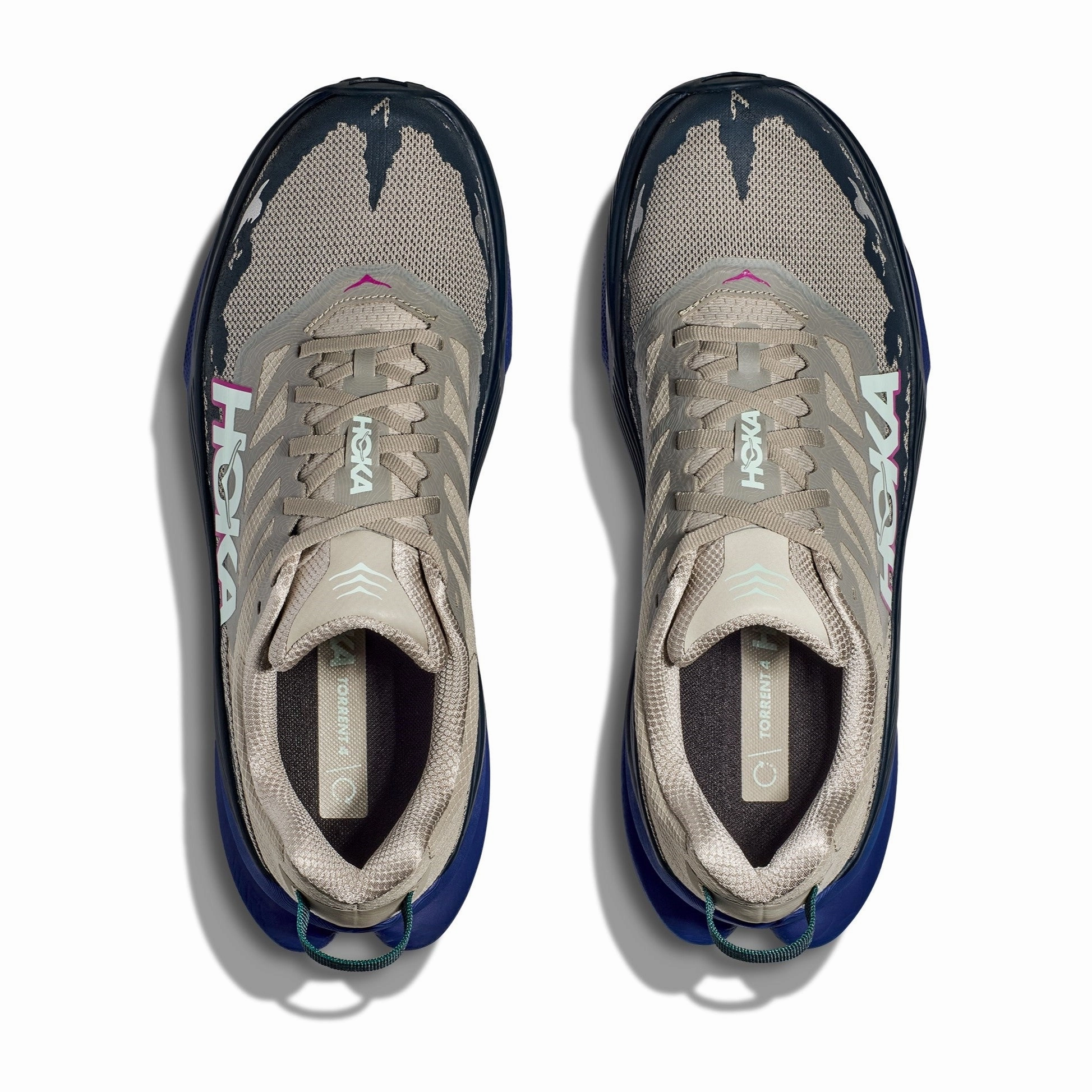 Hoka Torrent 4 | Farro / Ultramarine | Mens Hoka versatile athletic footwear