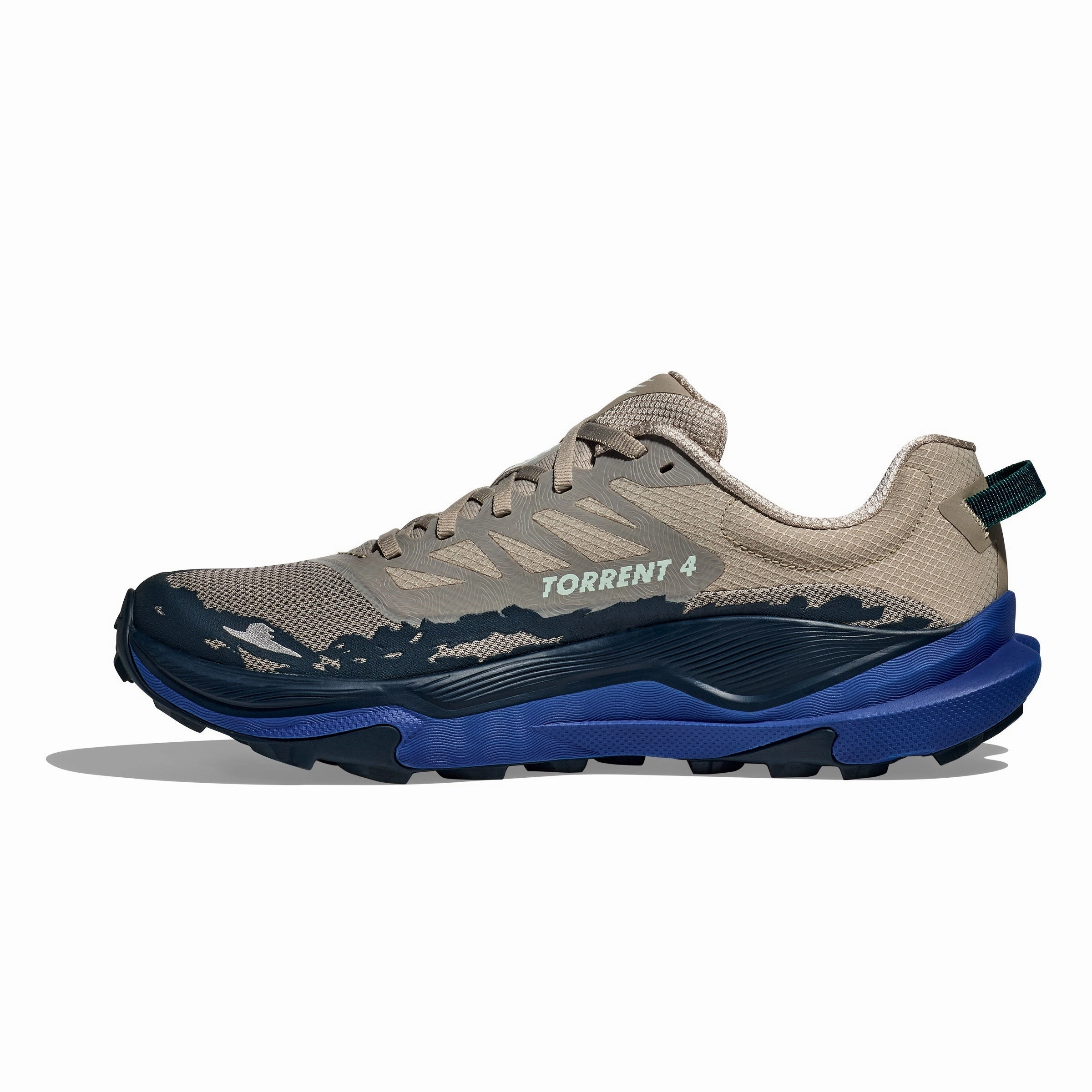Hoka Torrent 4 | Farro / Ultramarine | Mens Hoka versatile athletic footwear