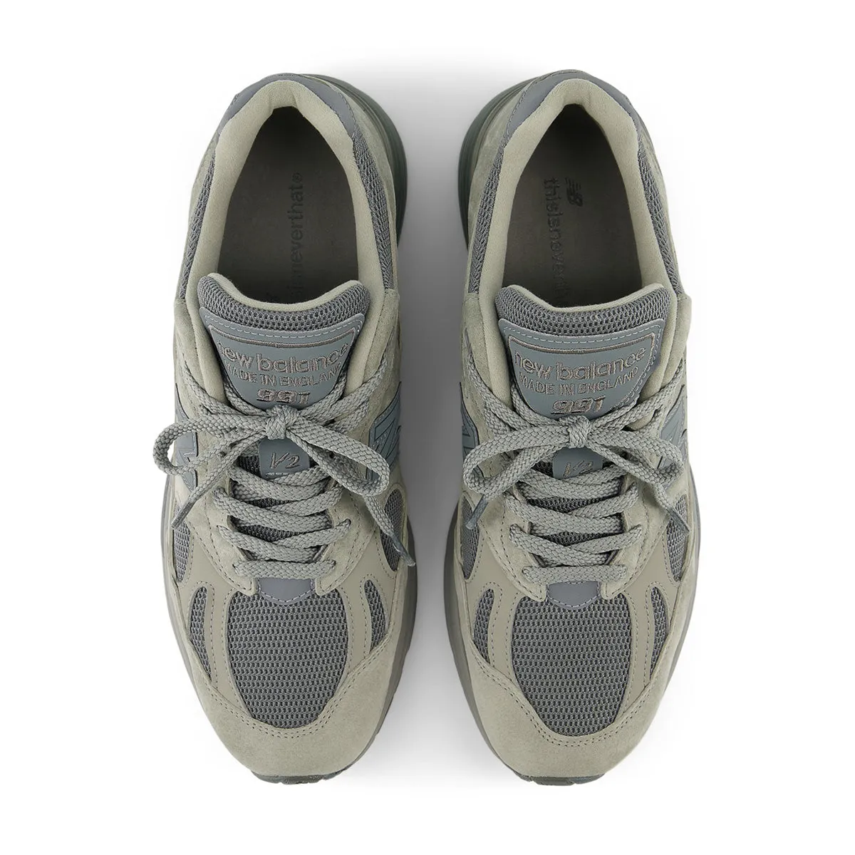 in UK   thisisneverthat 991v2 'Grey'