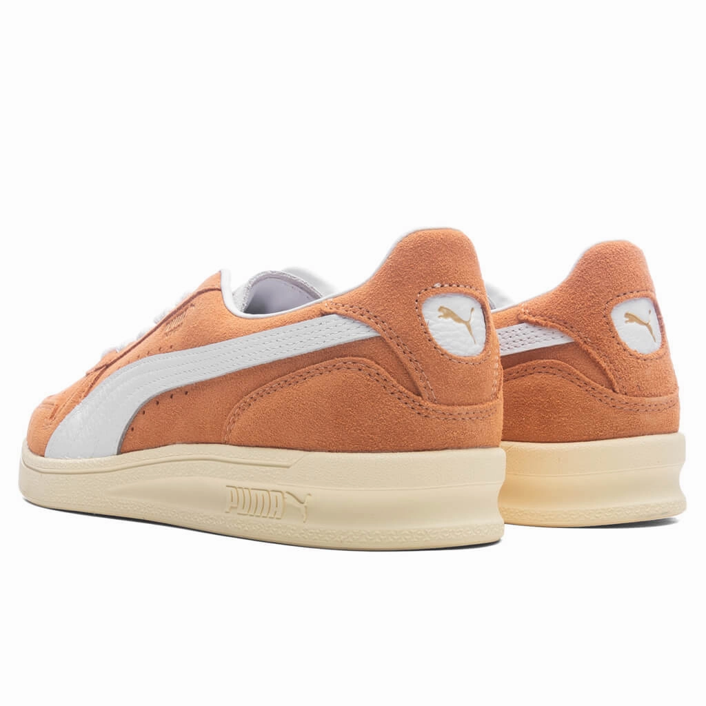Indoor Soft - Orange Puma Suede Street Sneakers