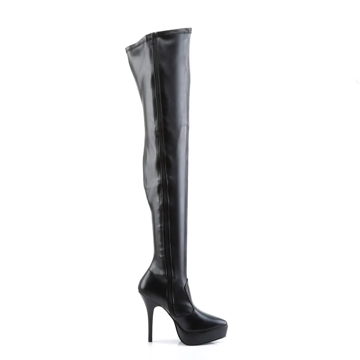 INDULGE-3000 Black Stretch Pu