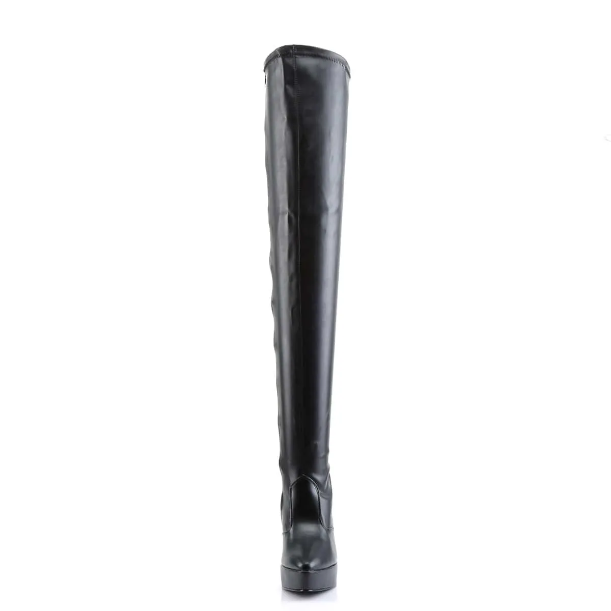 INDULGE-3000 Black Stretch Pu