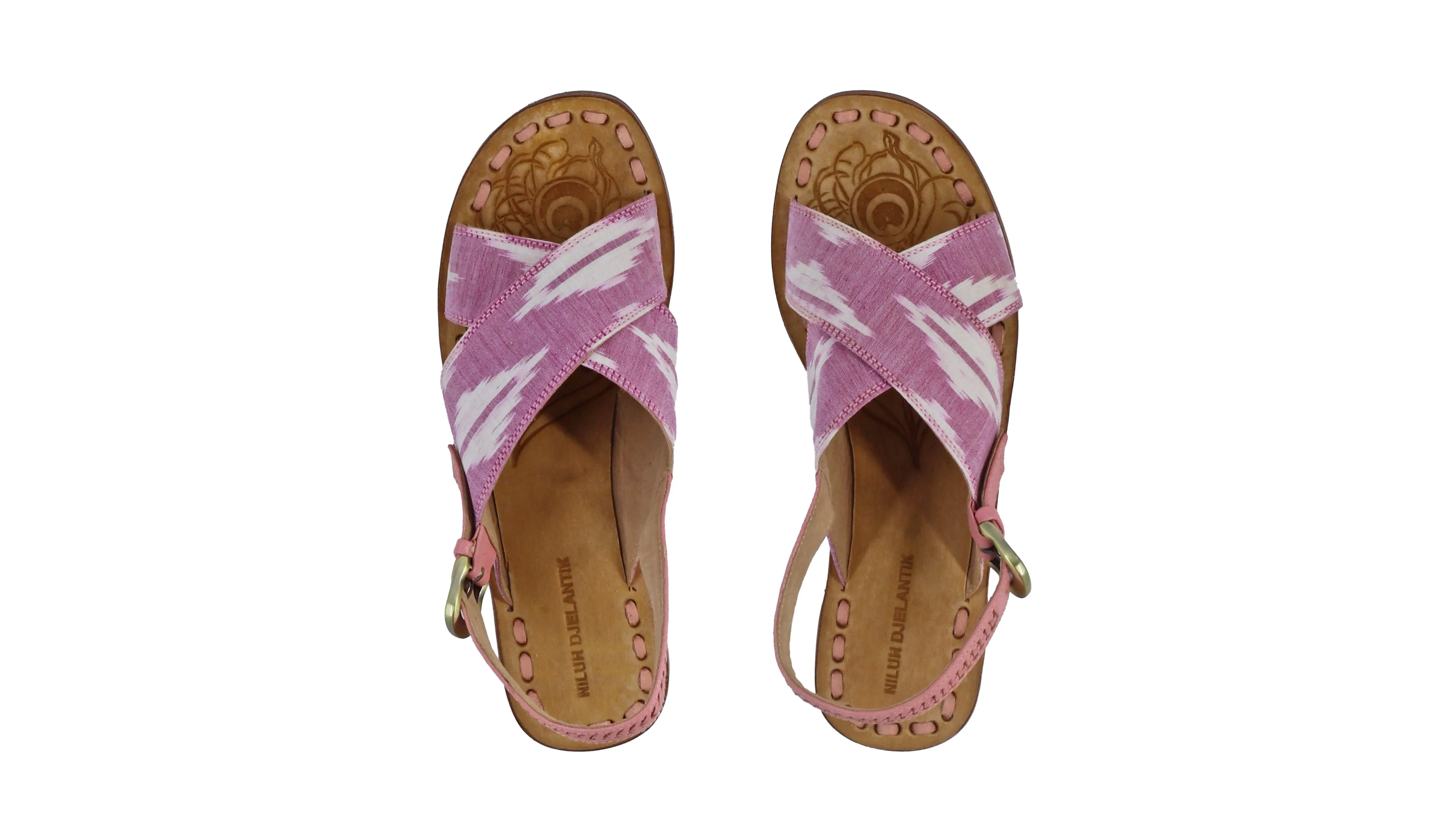 Ines Strap 20mm Flat - Soft pink & Pink PioniEndek