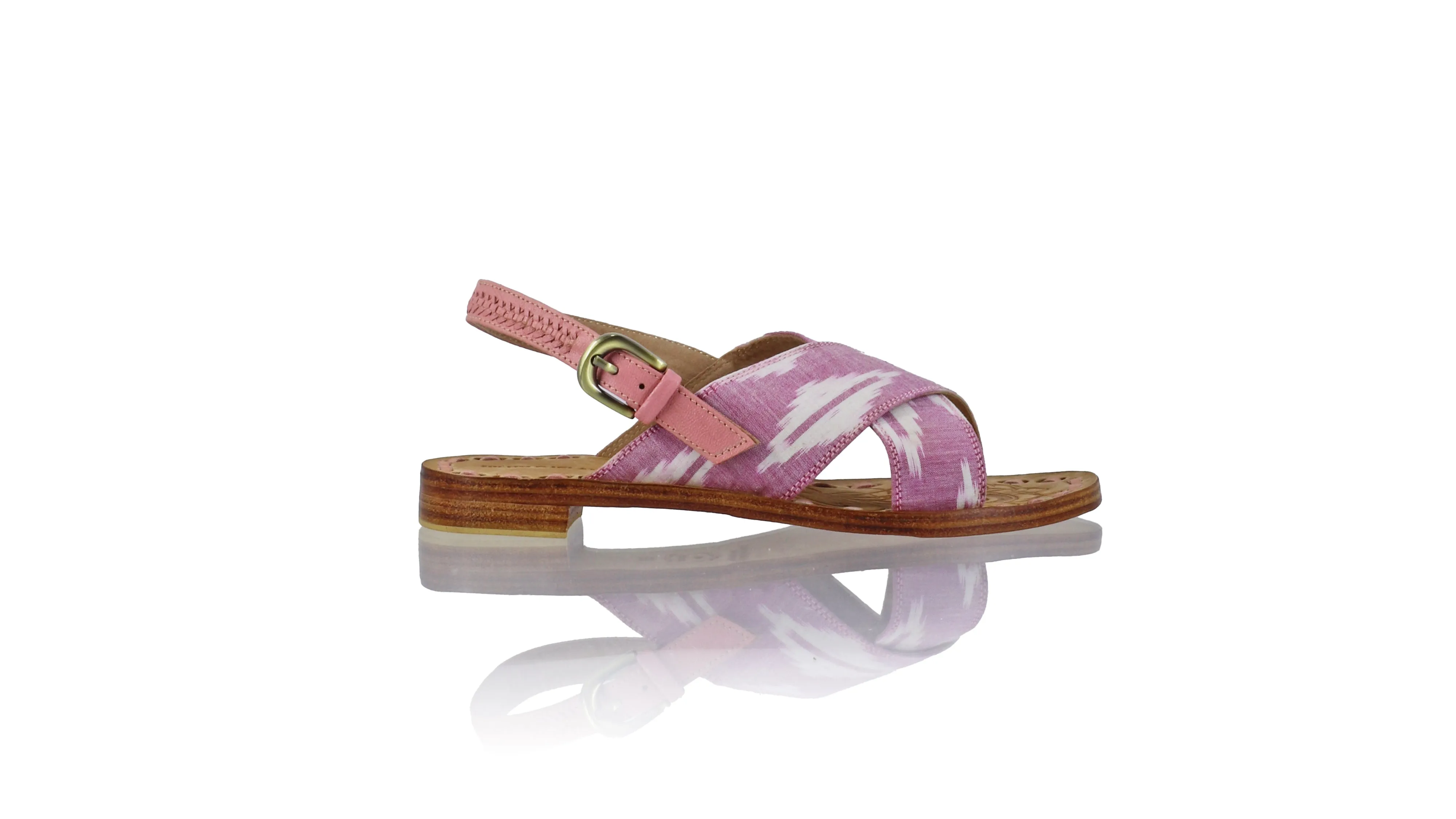 Ines Strap 20mm Flat - Soft pink & Pink PioniEndek