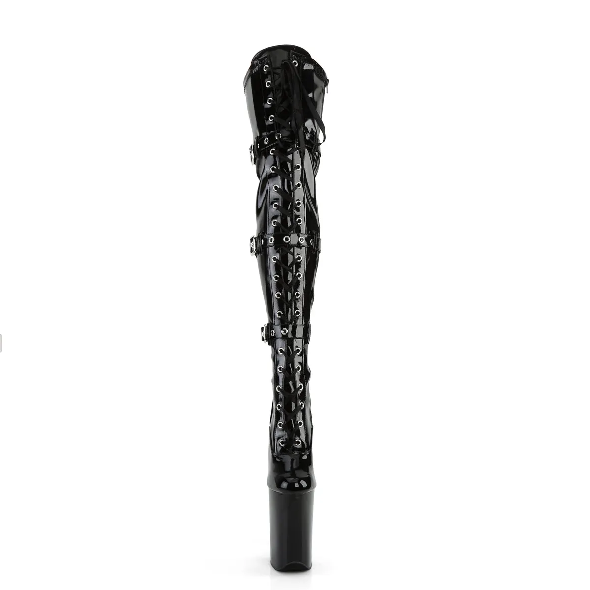 INFINITY-3028 Black Stretch Patent/Black