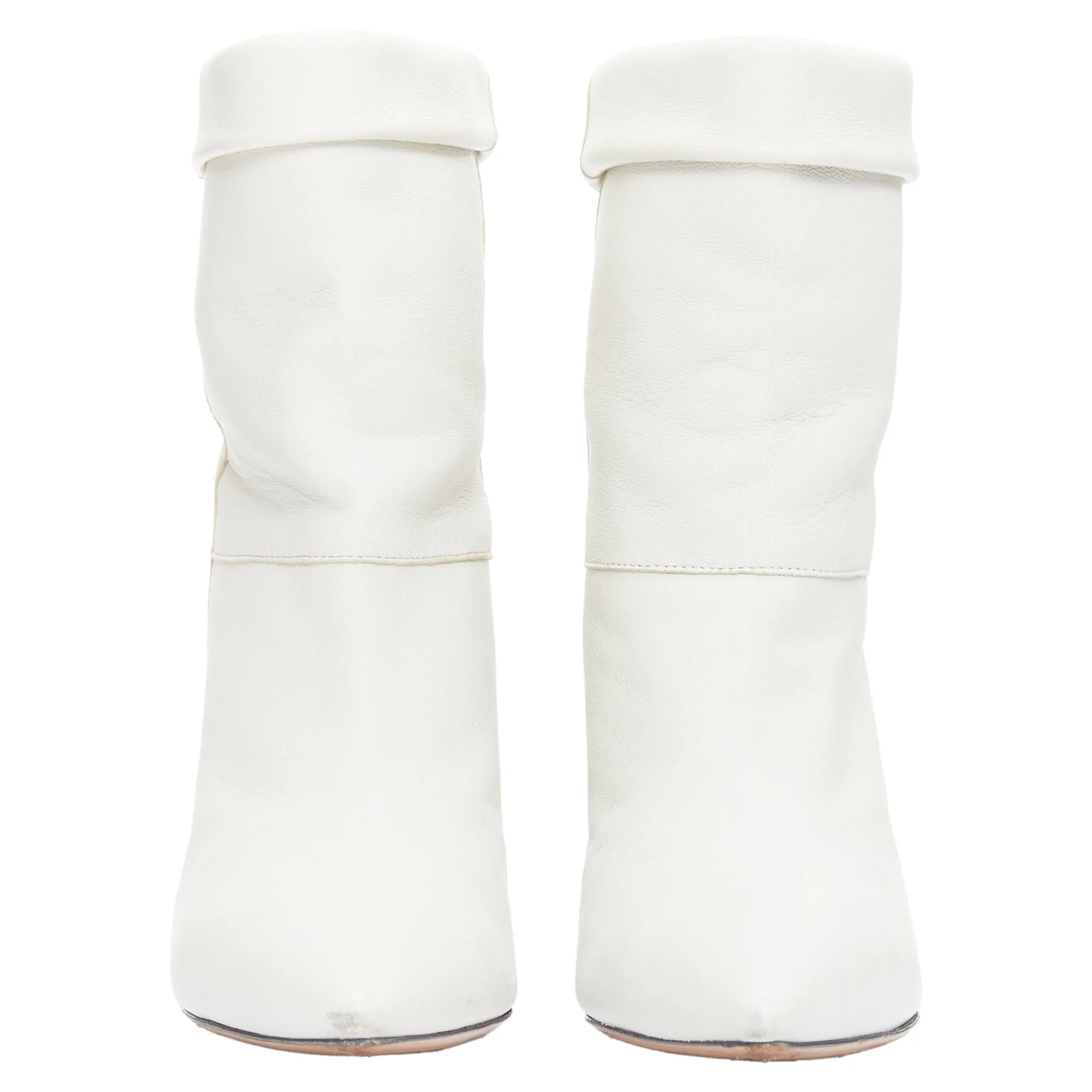 Isabel Marant Rouxa off leather cone heel boots