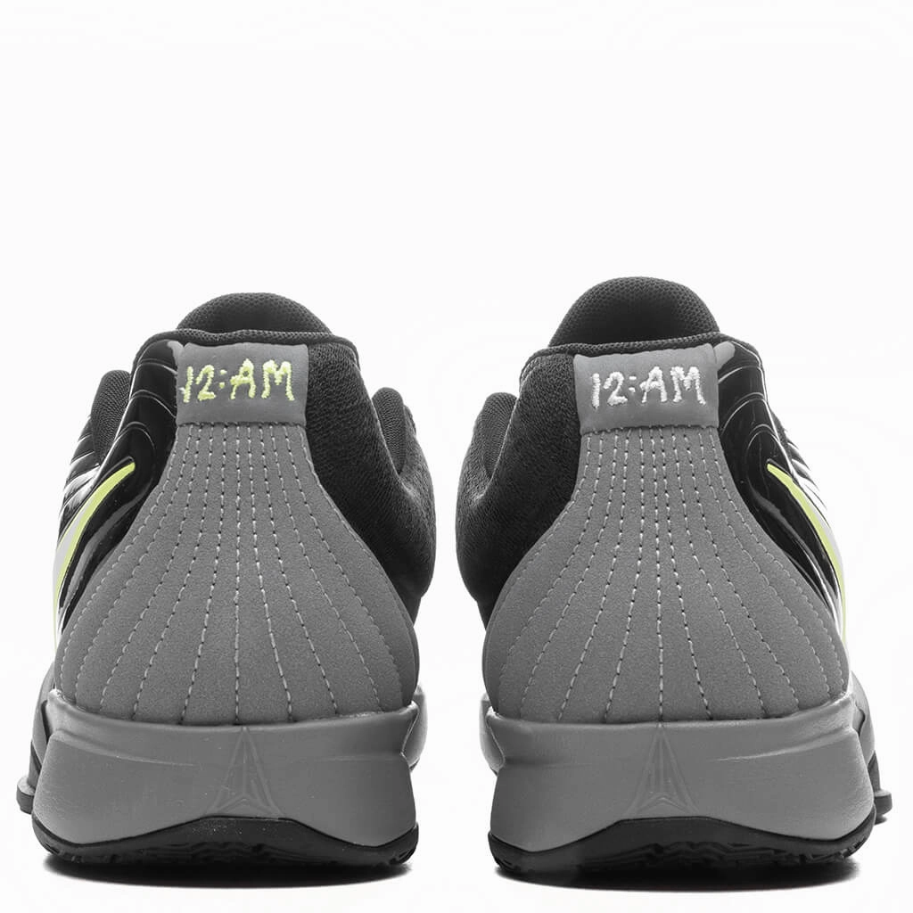 Ja 2 'Night Vision' - Black/Phantom/Light Smoke Grey Nike Bold Logo Sneakers