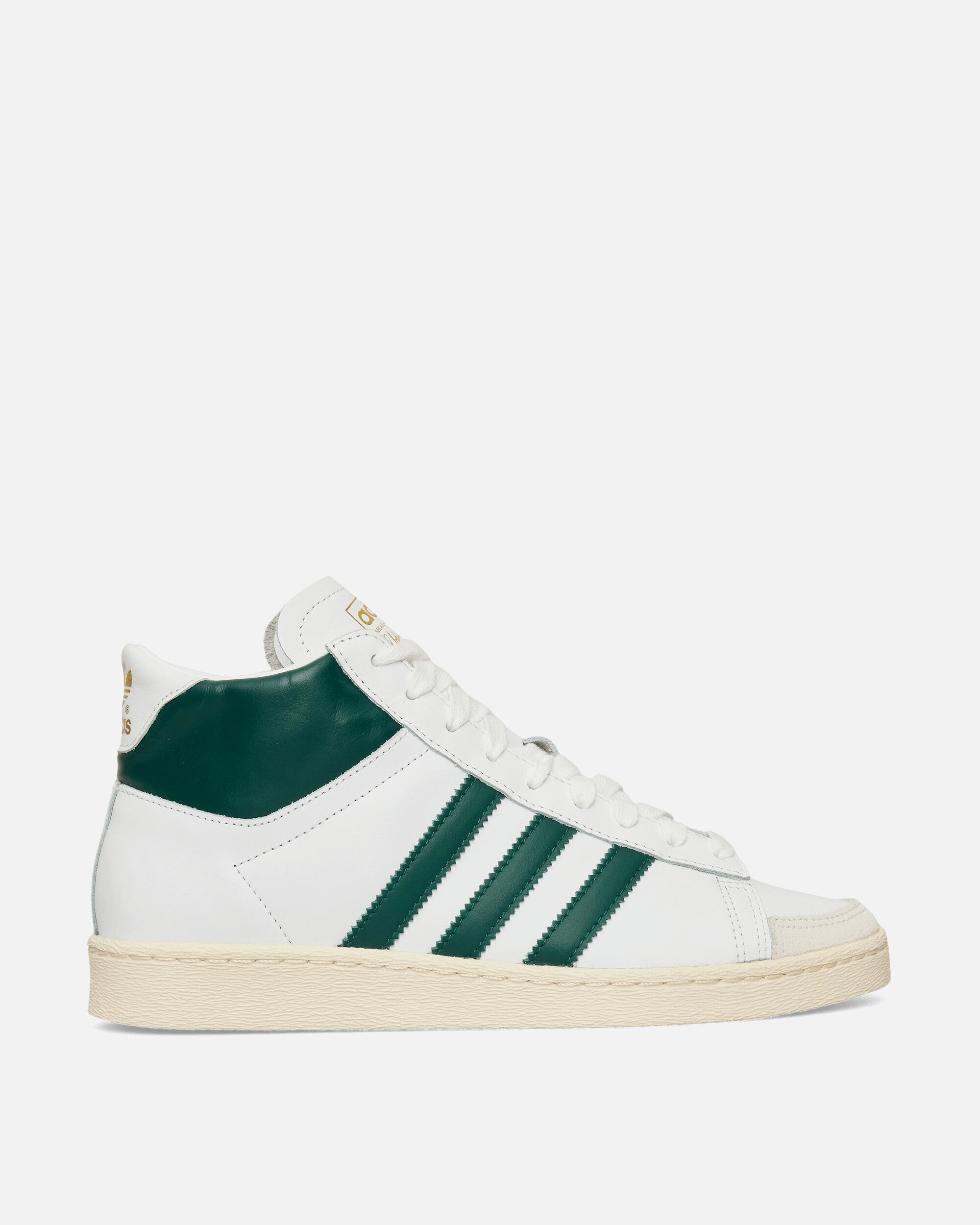 Jabbar Hi Sneakers Cloud White / Collegiate Green Adidas sneakers for everyday comfort