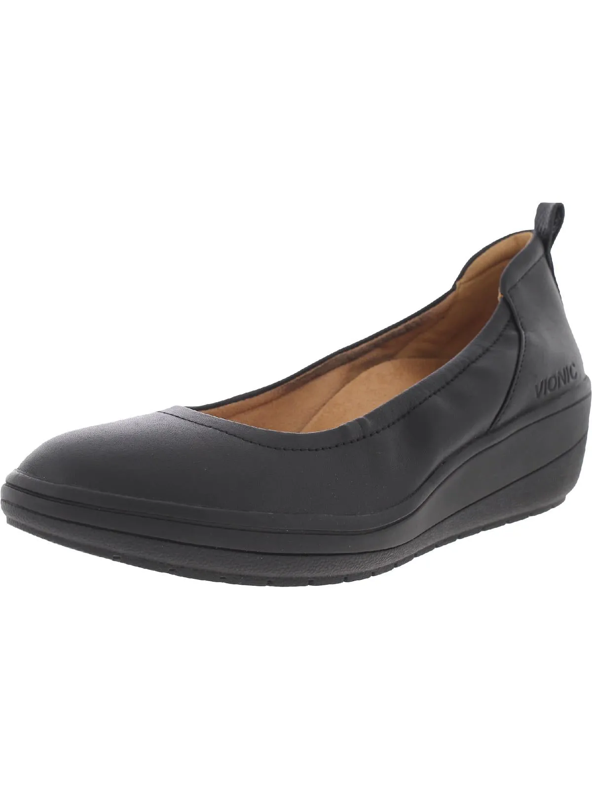 Jacey Womens Padded Insole Round Toe Ballet Flats