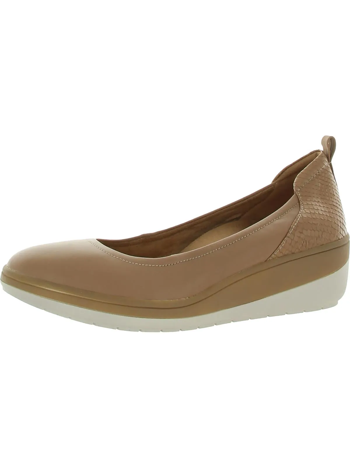 Jacey Womens Padded Insole Round Toe Ballet Flats