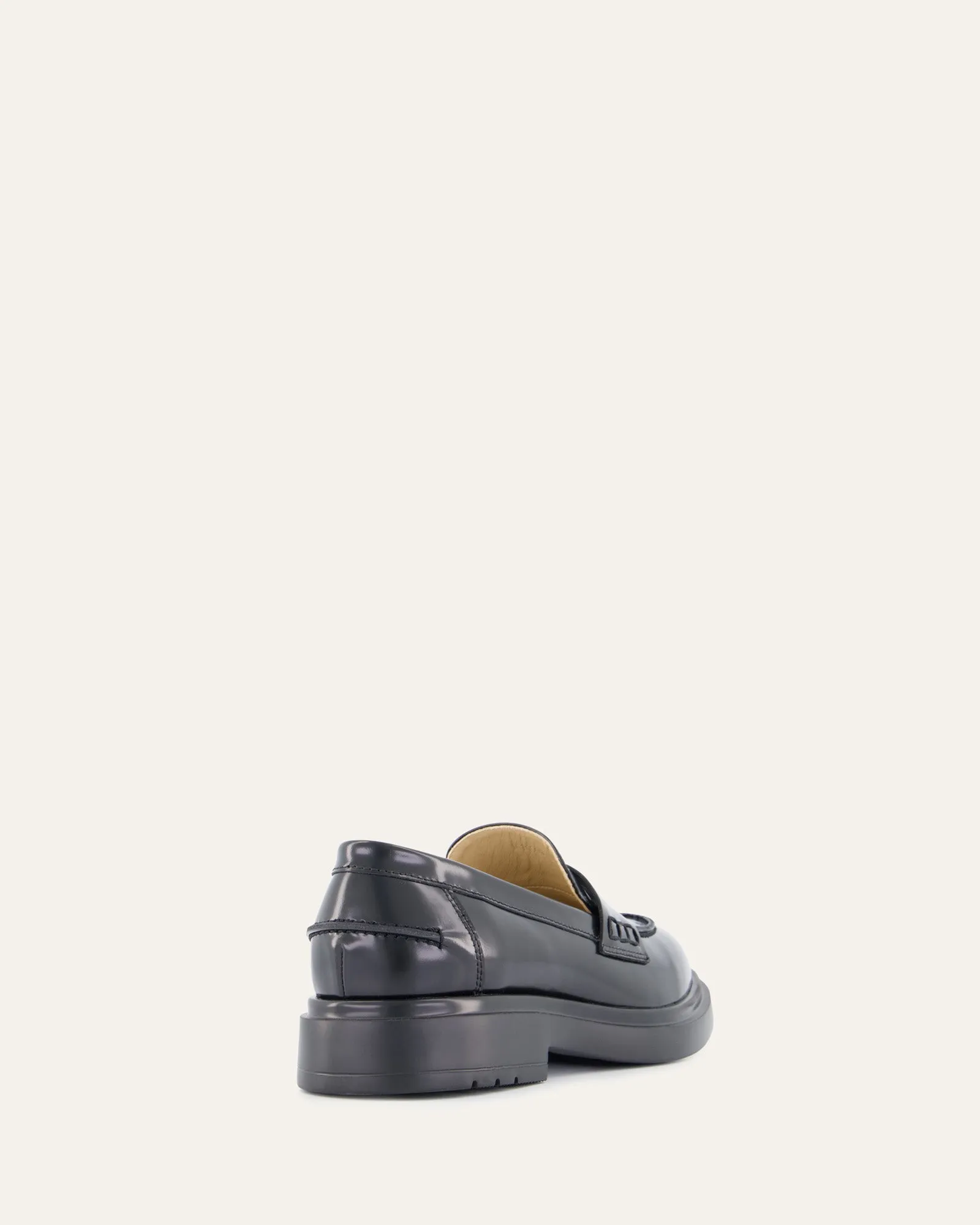 JARVIS LOAFERS BLACK LEATHER