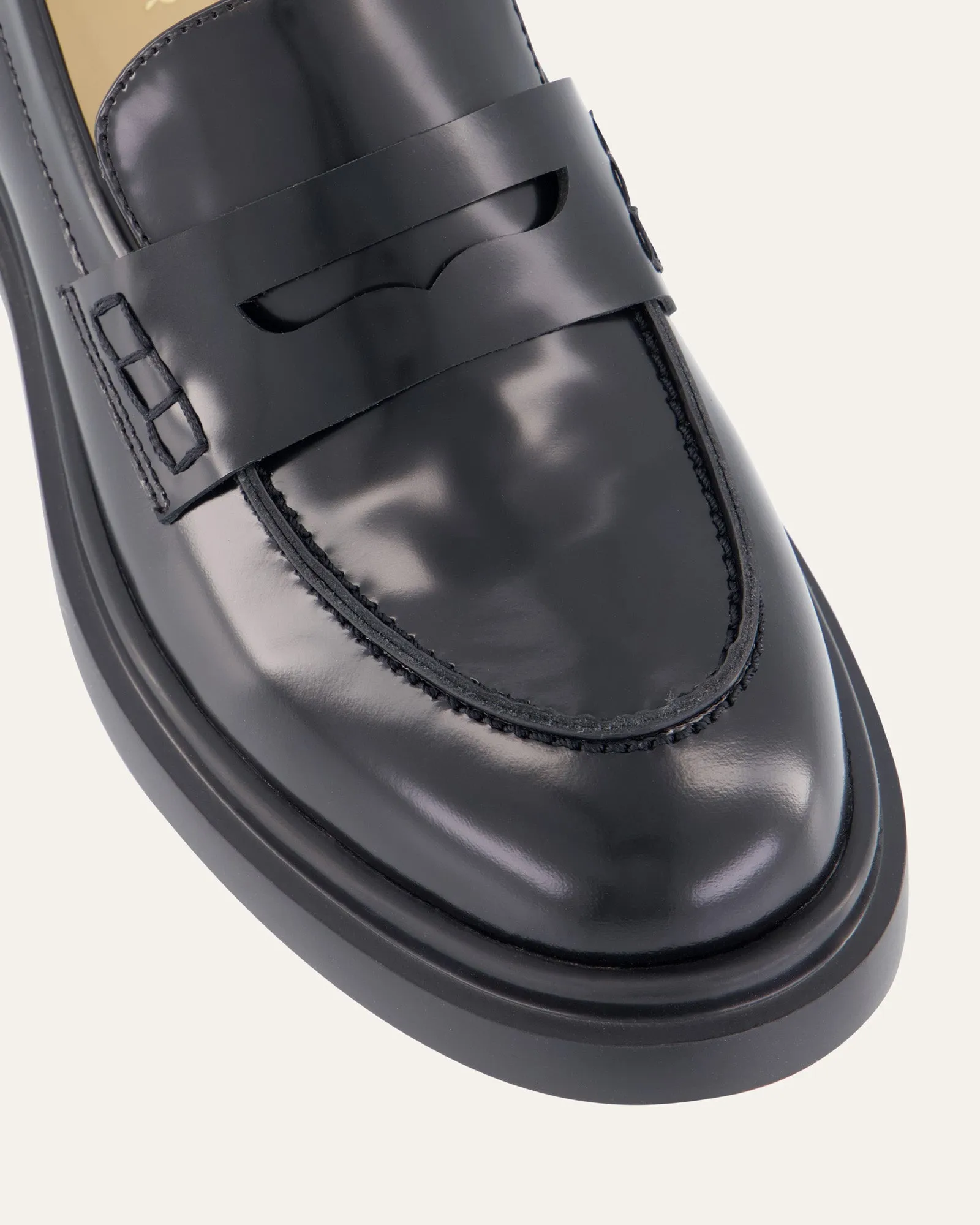 JARVIS LOAFERS BLACK LEATHER