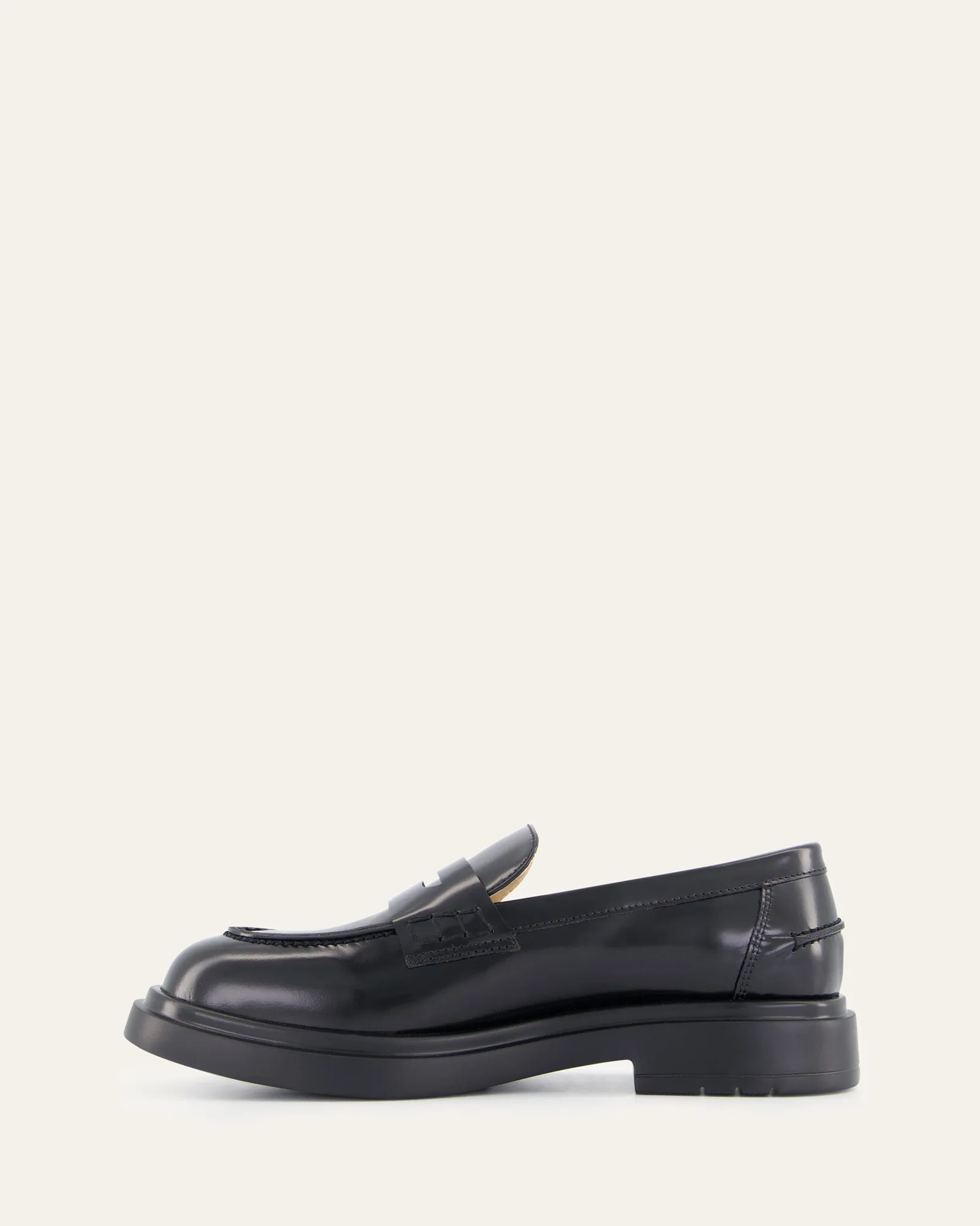 JARVIS LOAFERS BLACK LEATHER