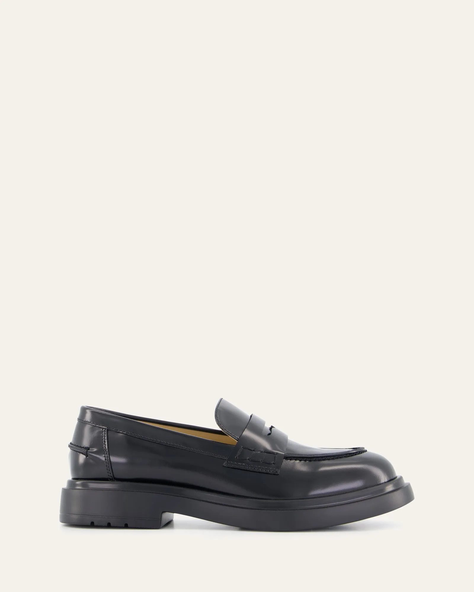 JARVIS LOAFERS BLACK LEATHER
