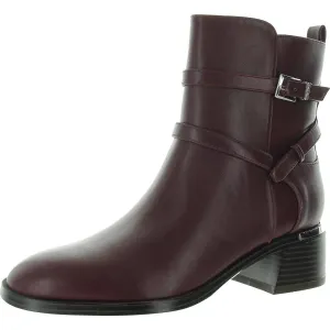 Jasen Womens Zip Up Slip On Booties