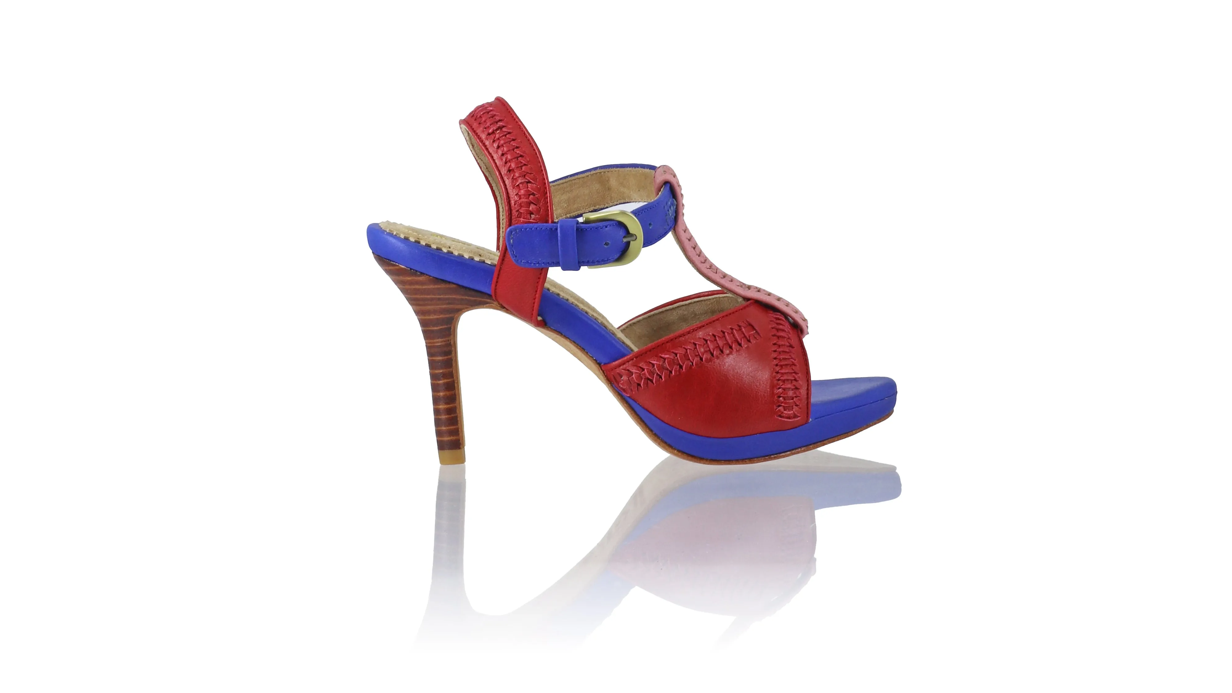 Jazz 90mm SH PF - Royal Blue & Red & Soft Pink