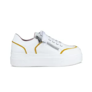Jazz: White Leather & Sunflower