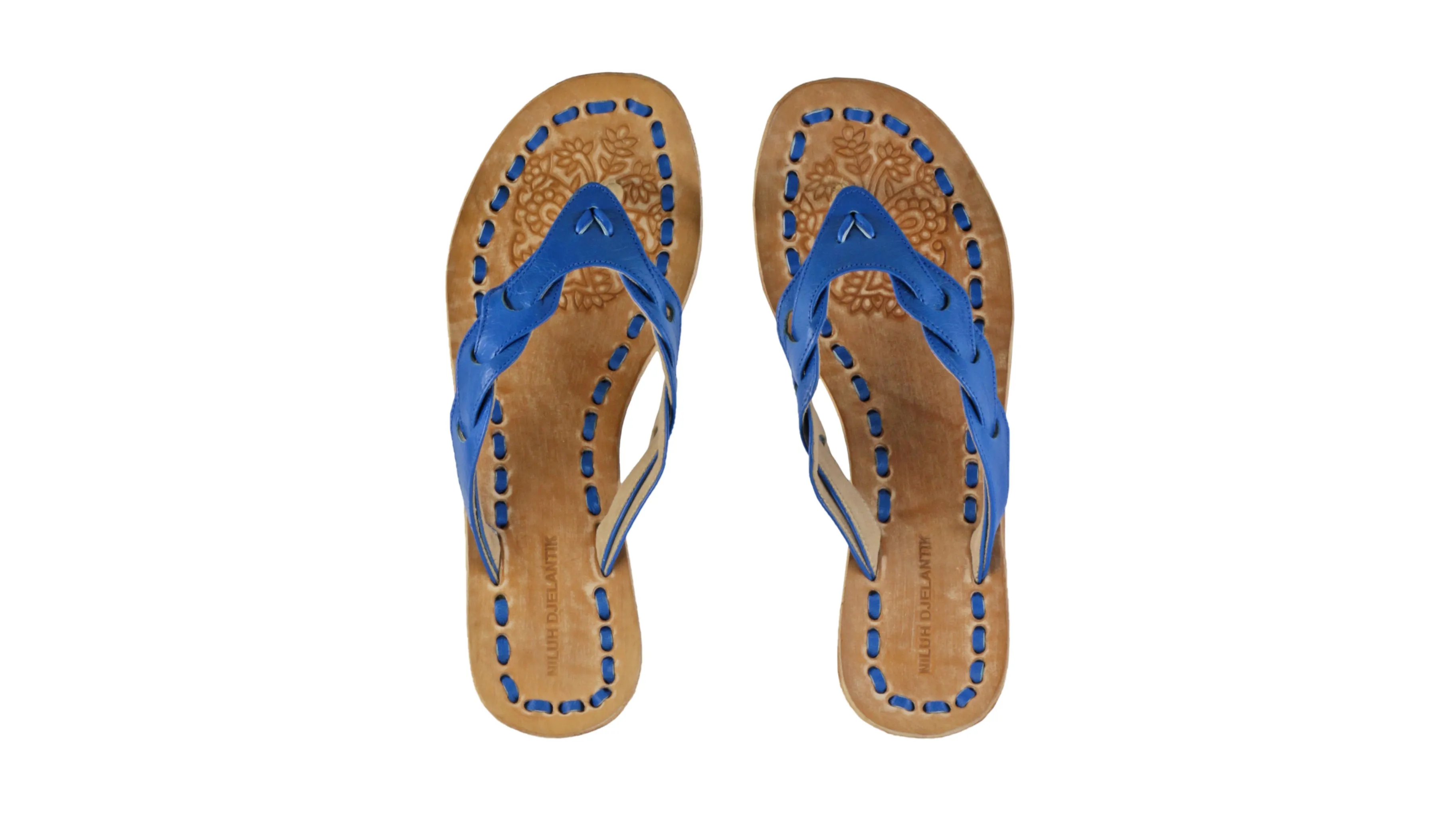 Jhonny Thong 35mm Wedges - Royal Blue