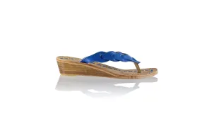 Jhonny Thong 35mm Wedges - Royal Blue