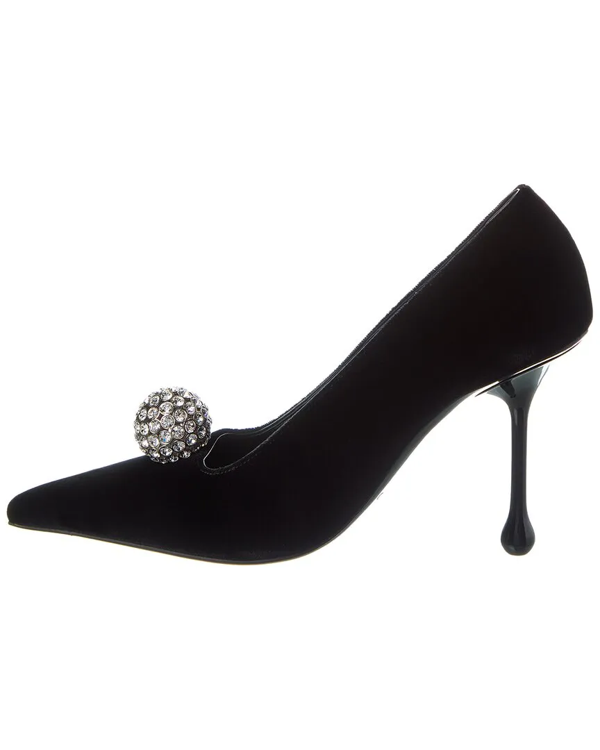 Jimmy Choo Orb 95 Velvet Pump