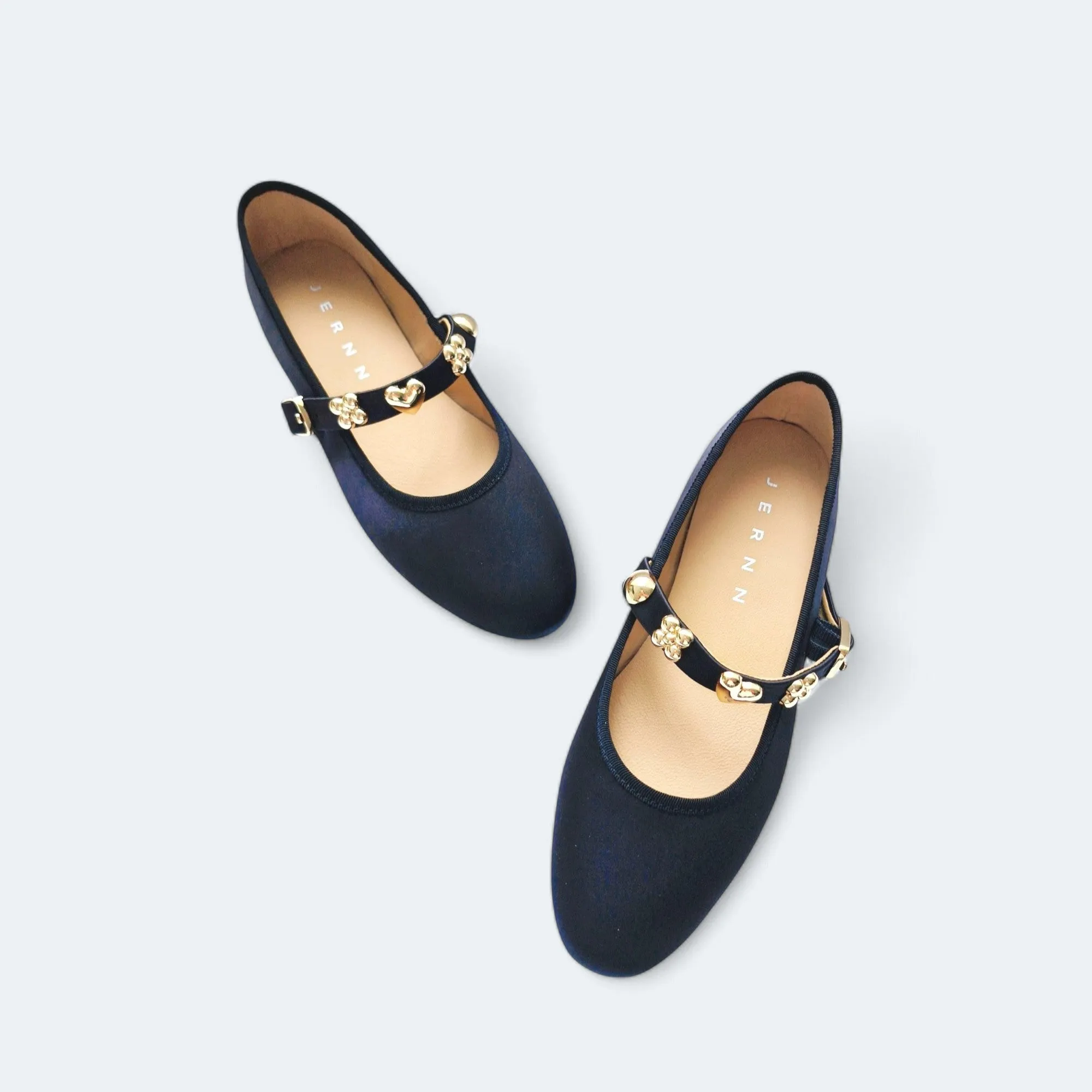 Jinny Suede Slip On Flats